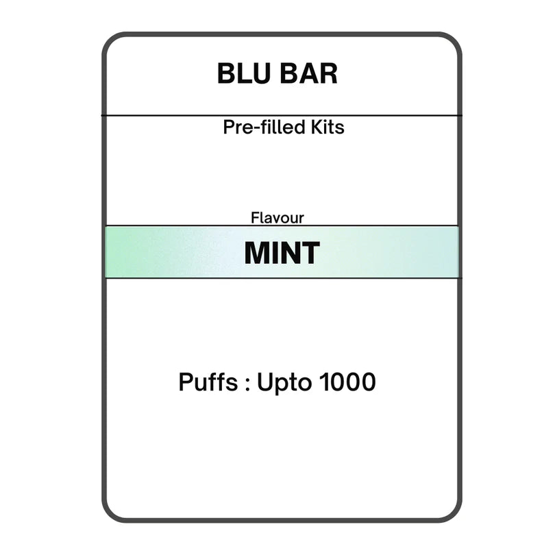 Blu Bar Pre-filled Kit 28.50mg/mL