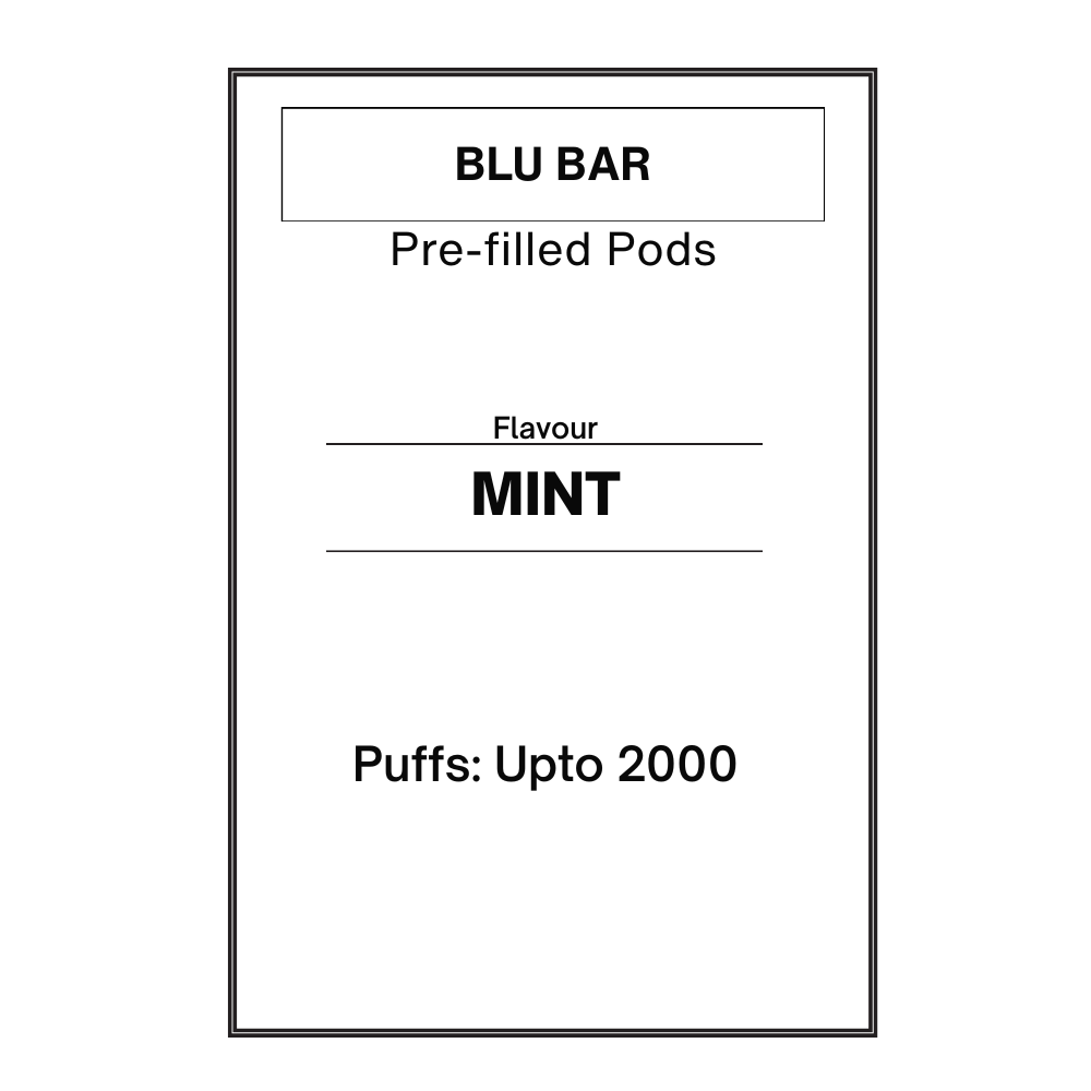 Blu Bar Pre-filled Pods 2x | 28.5mg/ml