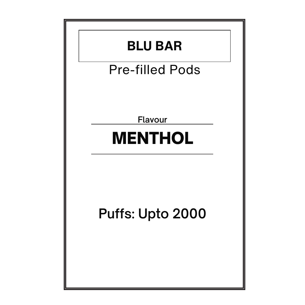 Blu Bar Pre-filled Pods 2x | 28.5mg/ml