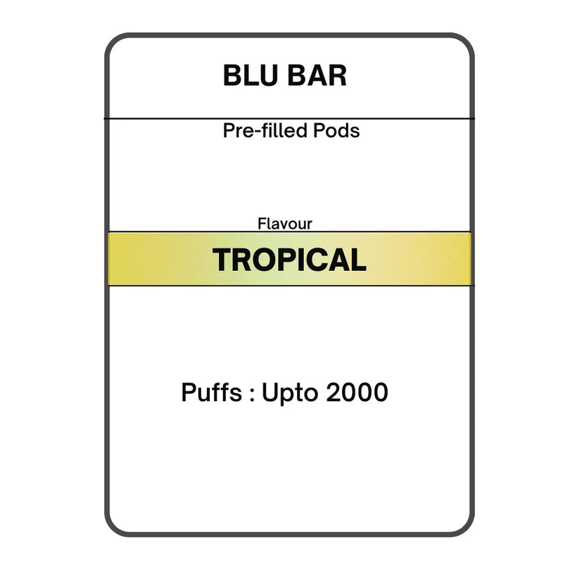 Blu Bar Pre-filled Pods 2x | 20mg/mL