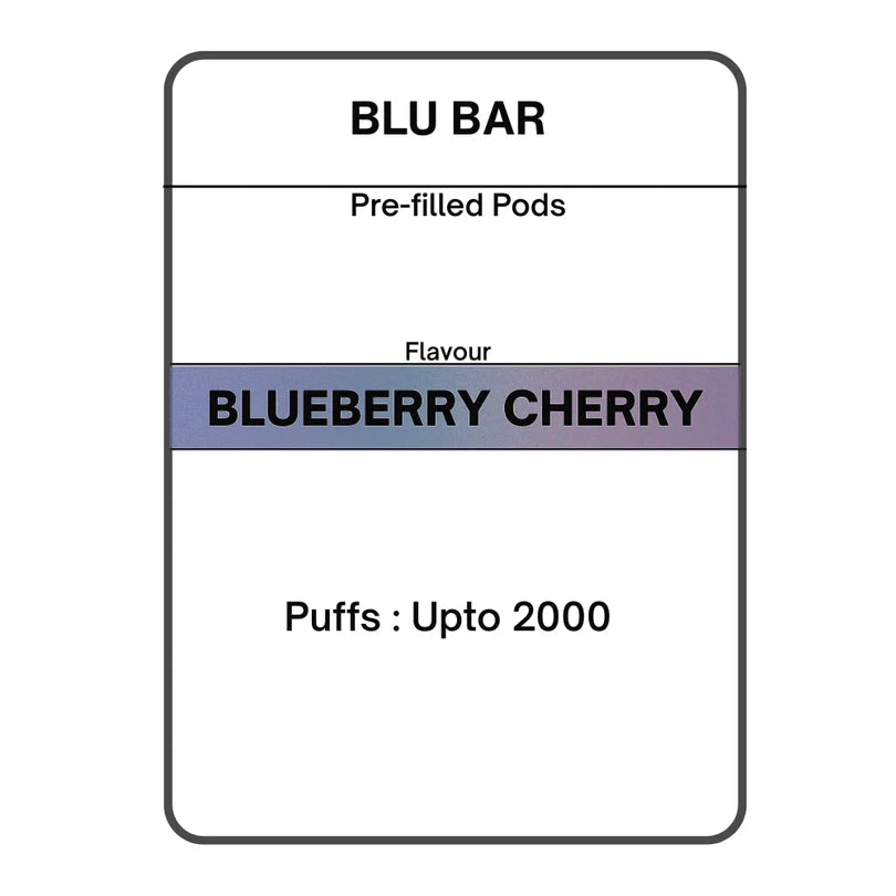 Blu Bar Pre-filled Pods 2x | 20mg/mL