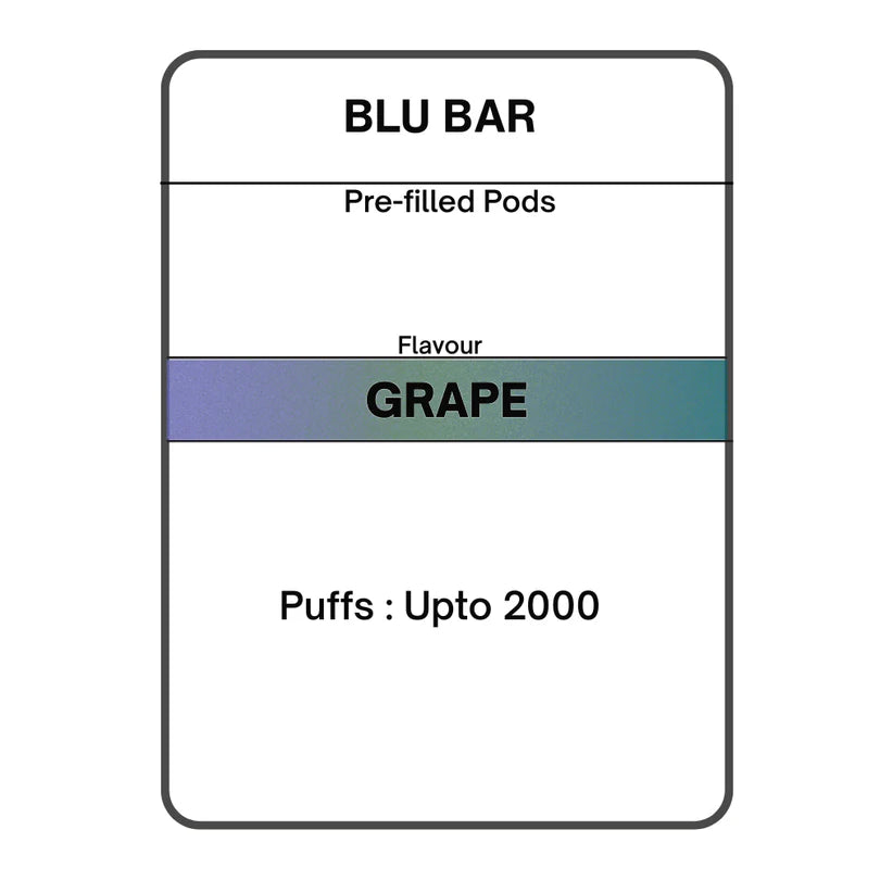 Blu Bar Pre-filled Pods 2x | 20mg/mL