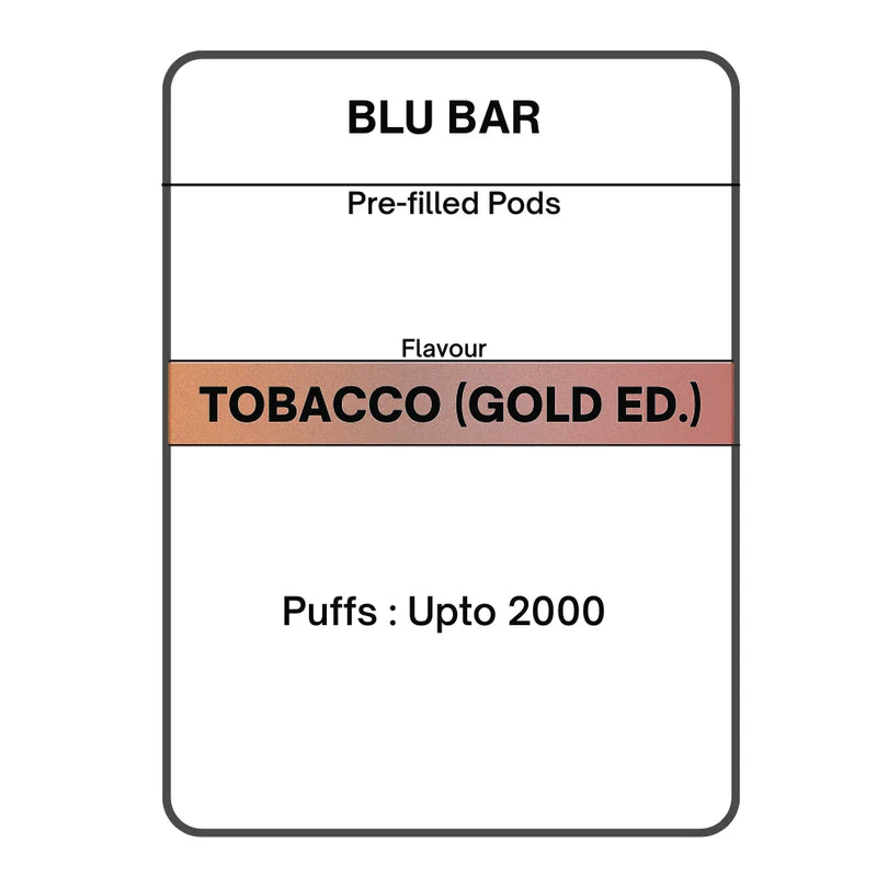 Blu Bar Pre-filled Pods 2x | 20mg/mL
