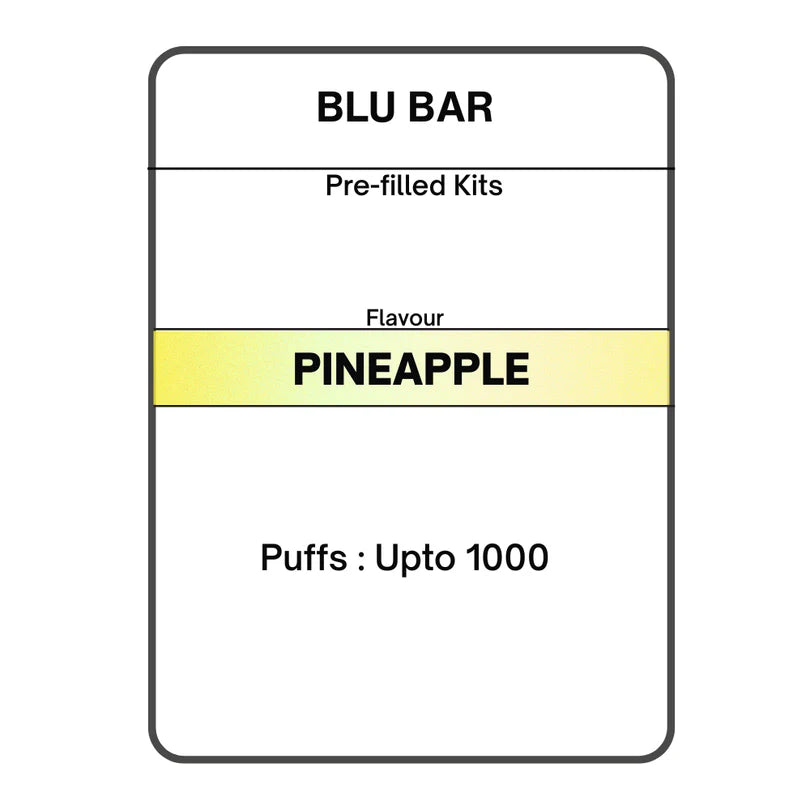 Blu Bar Pre-filled Kit 20mg/mL
