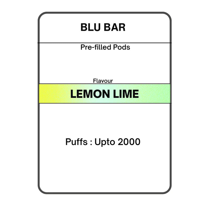 Blu Bar Pre-filled Pods 2x | 20mg/mL