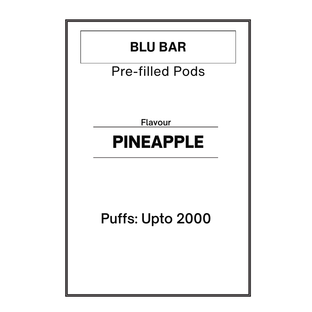 Blu Bar Pre-filled Pods 2x | 20mg/mL