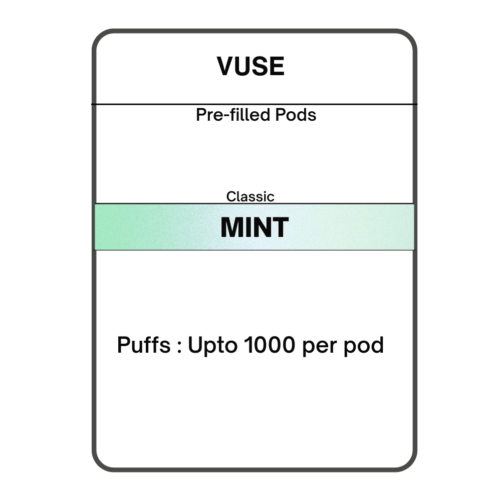 VUSE Classic Pre-filled Pods 20mg/mL