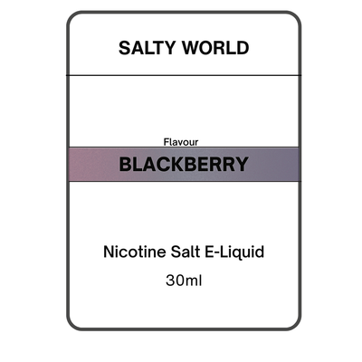 Blackberry - Nicotine Salt E-liquid
