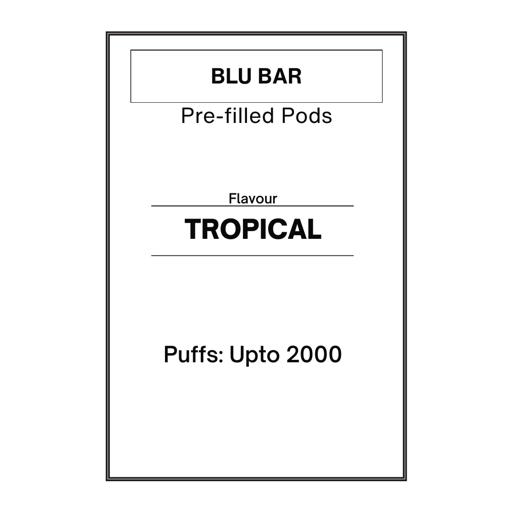 Blu Bar Pre-filled Pods 2x | 20mg/mL