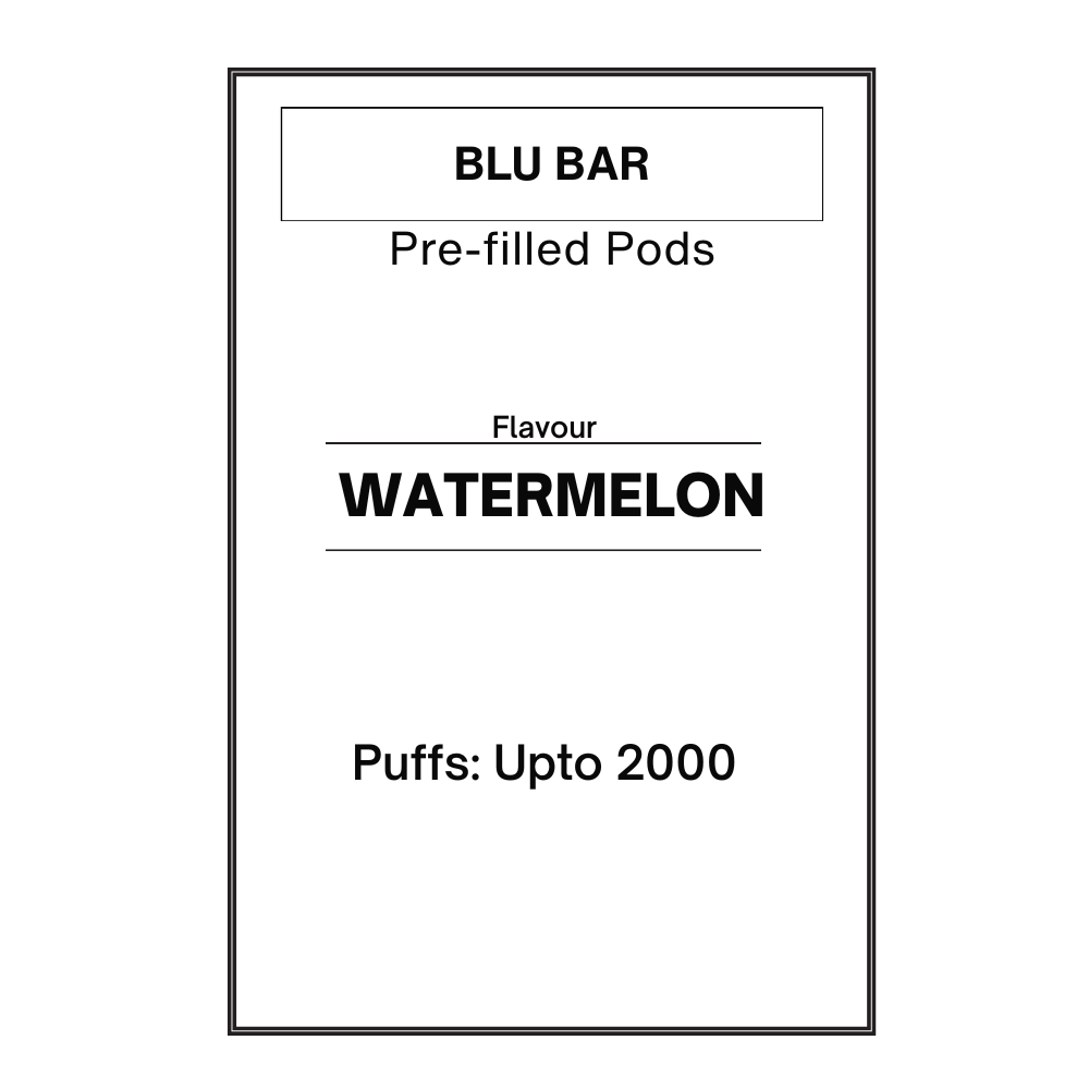 Blu Bar Pre-filled Pods 2x | 20mg/mL