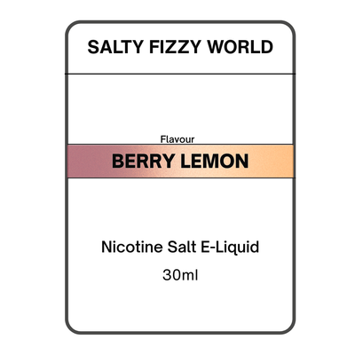 [Ice Ed.] Berry Lemon - Nicotine Salt E-liquid