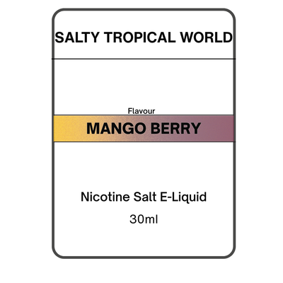 [Ice Ed.] Mango Berry - Nicotine Salt E-Liquid