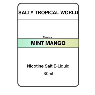 Mint Mango - Nicotine Salt E-Liquid