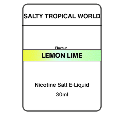 Lemon Lime - Nicotine Salt E-Liquid