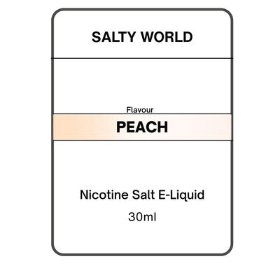 Peach - Nicotine Salt E-liquid