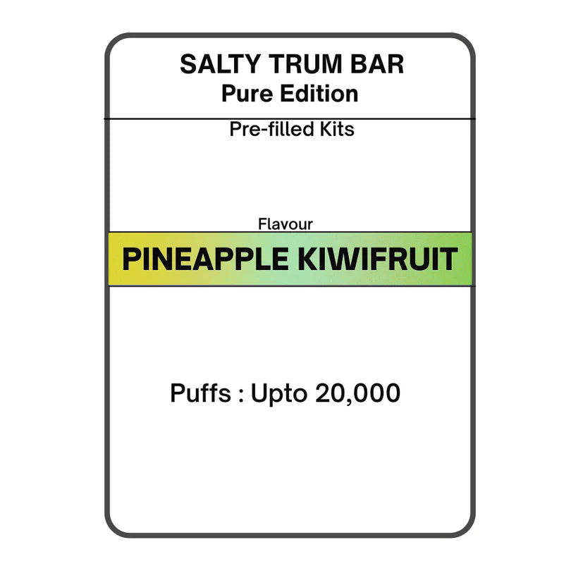 Salty TRUM Bar Pre-filled Kit | Pure Edition