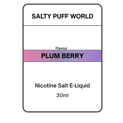 Plum Berry - Nicotine Salt E-liquid