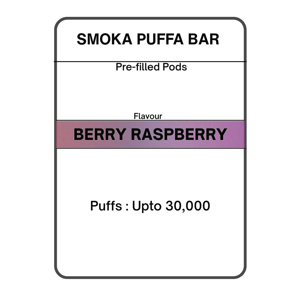 Smoka Puffa Bar Pre-filled Pods 28.5mg/mL