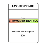 Strawberry Menthol - Nicotine Salt E-Liquid