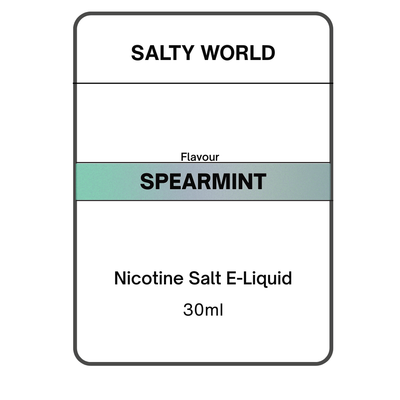 Spearmint - Nicotine Salt E-liquid