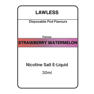 Strawberry Watermelon -Disposable Pod Flavor E-Liquid
