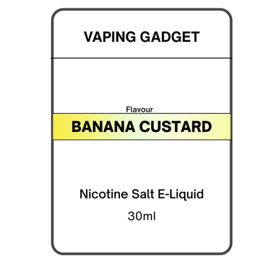 Banana Custard - Nicotine Salt E-liquid