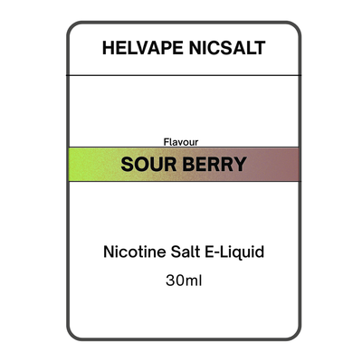Sour Berry - Nicotine Salt E-liquid