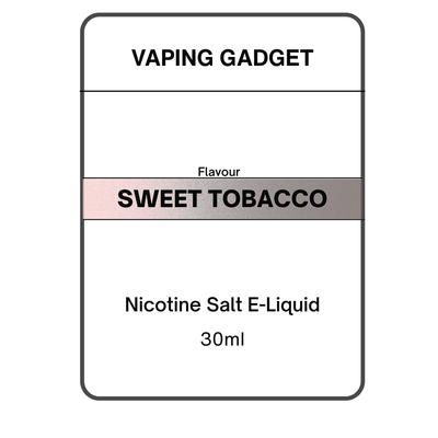 Sweet Tobacco - Nicotine Salt E-liquid