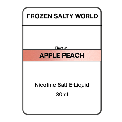 [Ice Ed.] Apple Peach - Nicotine Salt E-liquid