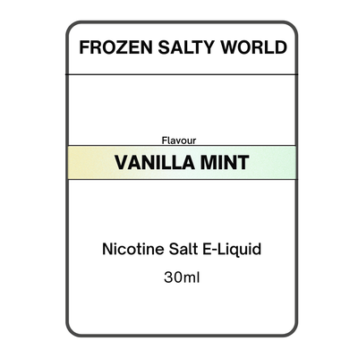 Vanilla Mint - Nicotine Salt E-liquid