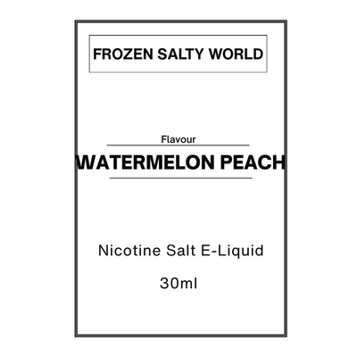 Watermelon Peach - Nicotine Salt E-liquid