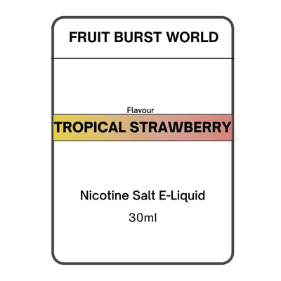 [Ice Ed.] Tropical Strawberry - Nicotine Salt E-liquid