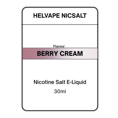 Berry Cream - Nicotine Salt E-liquid