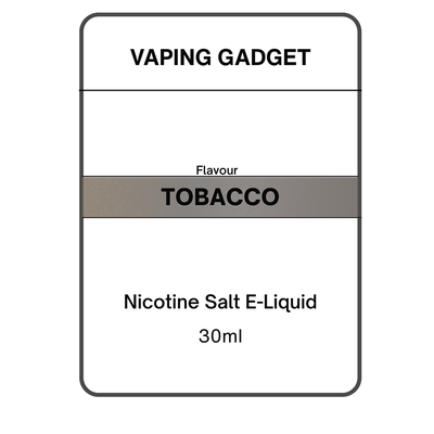 Tobacco - Nicotine Salt E-liquid