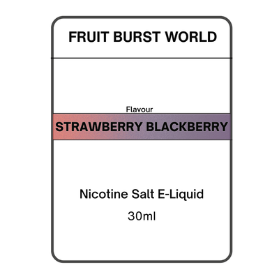 [Ice Ed.] Strawberry Blackberry - Nicotine Salt E-liquid