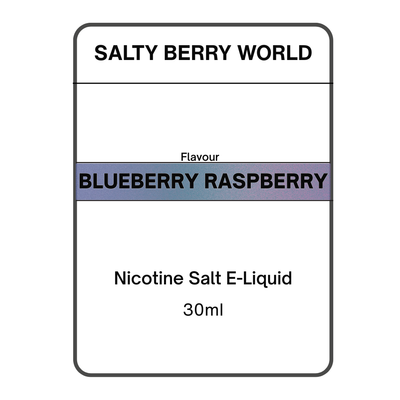 [Ice Ed.] Blueberry Raspberry - Nicotine Salt E-Liquid