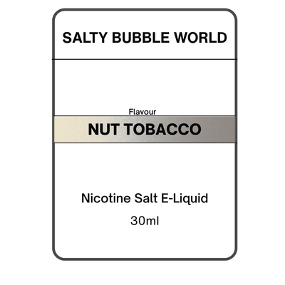 Nut Tobacco - Nicotine Salt E-liquid