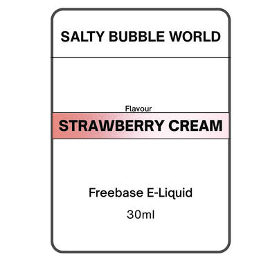 Strawberry Cream E-liquid
