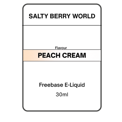 Peach Cream E-liquid