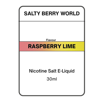 [Ice Ed.] Raspberry Lime - Nicotine Salt E-liquid