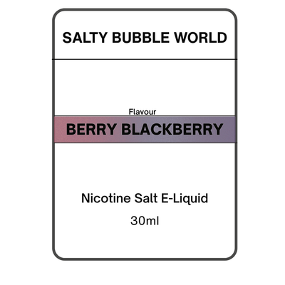 Berry Blackberry - Nicotine Salt E-liquid
