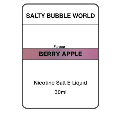 Berry Apple - Nicotine Salt E-liquid