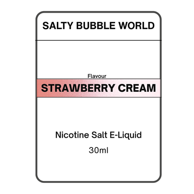 Strawberry Cream - Nicotine Salt E-liquid