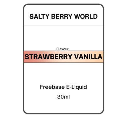 Strawberry Vanilla E-liquid
