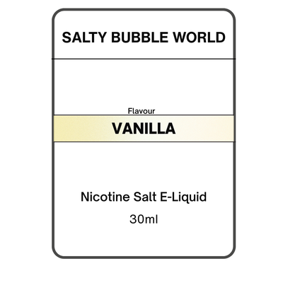 Vanilla - Nicotine Salt E-liquid