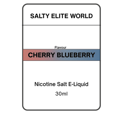 Cherry Blueberry - Nicotine Salt E-liquid