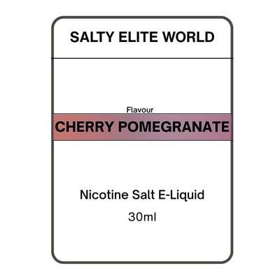 Cherry Pomegranate - Nicotine Salt E-liquid