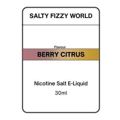 [Ice Ed.] Berry Citrus - Nicotine Salt E-liquid