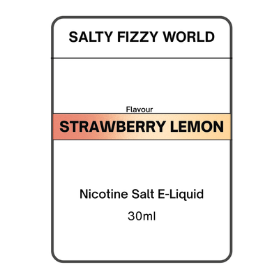[Ice Ed.] Strawberry Lemon - Nicotine Salt E-liquid