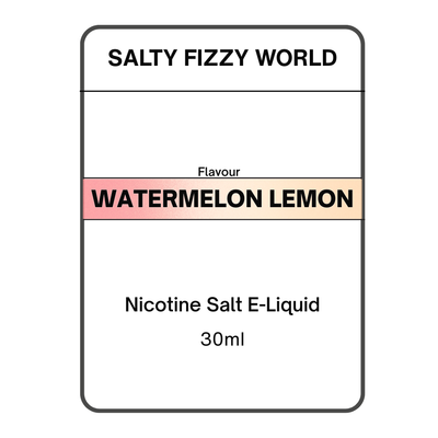 [Ice Ed.] Watermelon Lemon - Nicotine Salt E-liquid